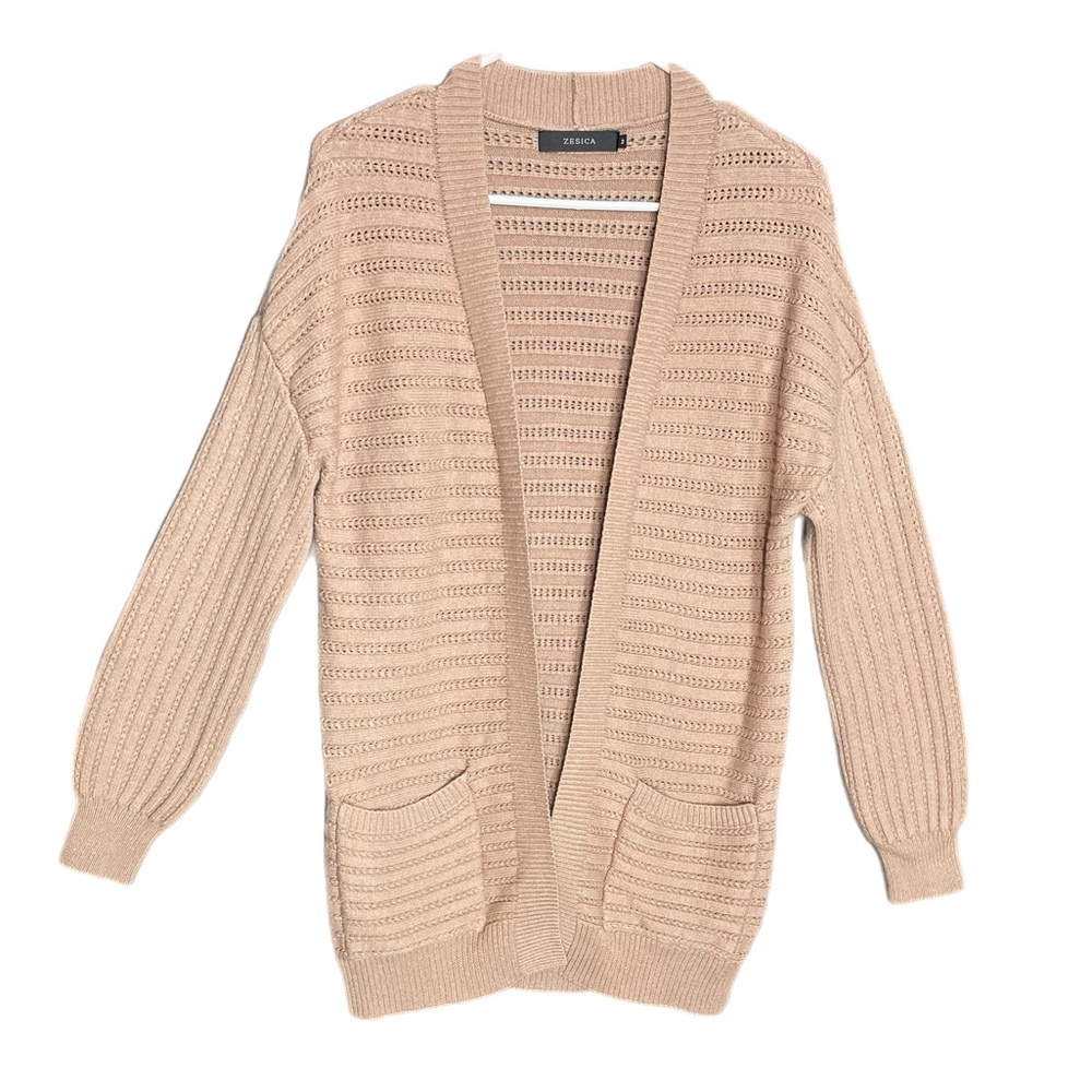Zesica Open Front Cardigan Sweater Women’s Size Medium